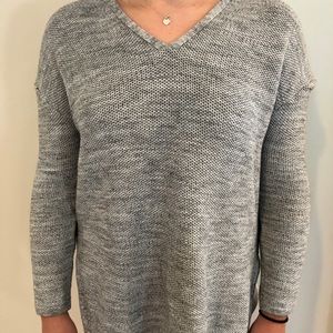 ATHLETA Heathered Grey Hooded Sweater